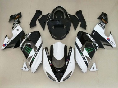 Wholesale 2004-2005 Kawasaki ZX10R Motorcycle Fairings - Green Red Black