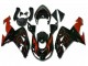 2006-2007 Kawasaki ZX10R Motorcycle Fairings - Glossy Black Red