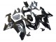 2006-2007 Kawasaki ZX10R Motorcycle Fairings - Glossy Black