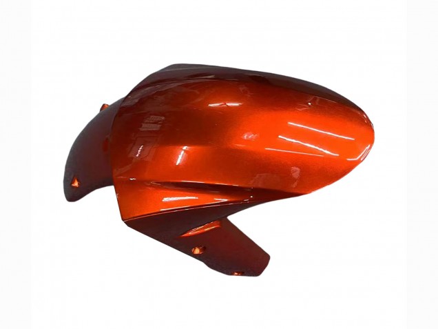2008-2010 Kawasaki ZX10R Motorcycle Fairings - Burnt Orange Black