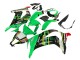 2011-2015 Kawasaki ZX10R Motorcycle Fairings - Green Yellow Black White Elf Monster
