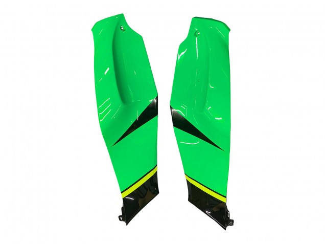 2011-2015 Kawasaki ZX10R Motorcycle Fairings - Green Yellow Black White Elf Monster
