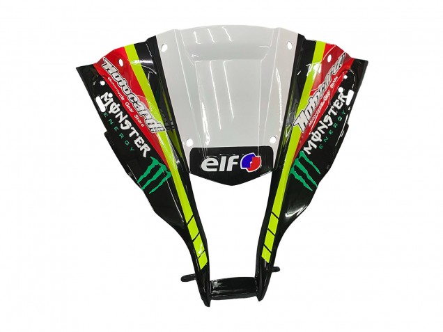 2011-2015 Kawasaki ZX10R Motorcycle Fairings - Green Yellow Black White Elf Monster
