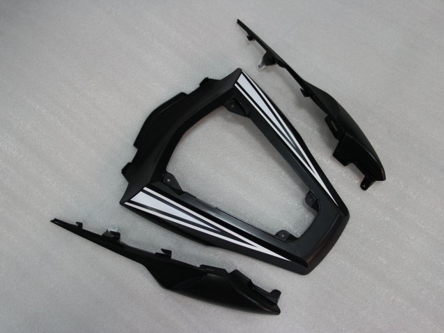 2011-2015 Kawasaki ZX10R Motorcycle Fairings - Glossy Black White Elf Snow Decal