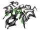 2016-2020 Kawasaki ZX10R Motorcycle Fairings - Matte Black Green White Ninja