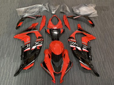 Wholesale 2016-2020 Kawasaki ZX10R Motorcycle Fairing - Red Glossy Black