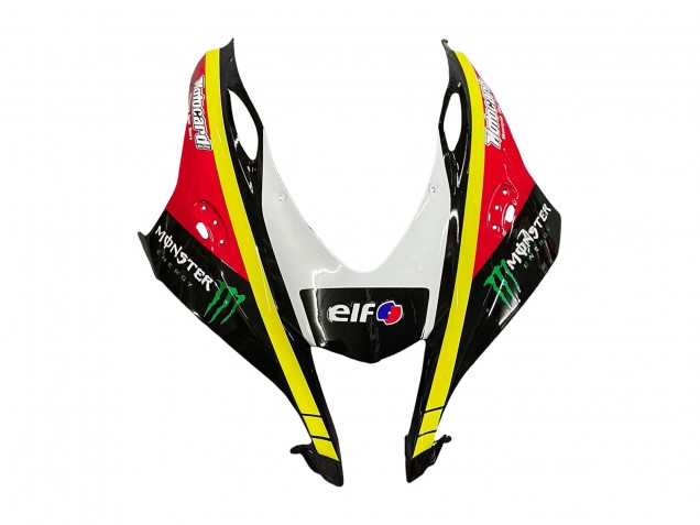 2016-2020 Kawasaki ZX10R Motorcycle Fairings - Green Yellow Red Black Elf Monster