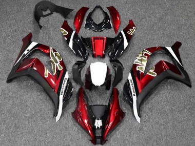 Wholesale 2016-2020 Kawasaki ZX10R Motorcycle Fairings - Red Glossy Black White