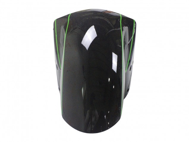 2012-2024 Kawasaki ZX14R ZZR1400 Motorcycle Fairings - Green Glossy Black Stripe