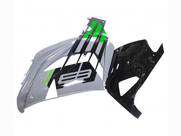2012-2024 Kawasaki ZX14R ZZR1400 Motorcycle Fairings - Grey Green Black
