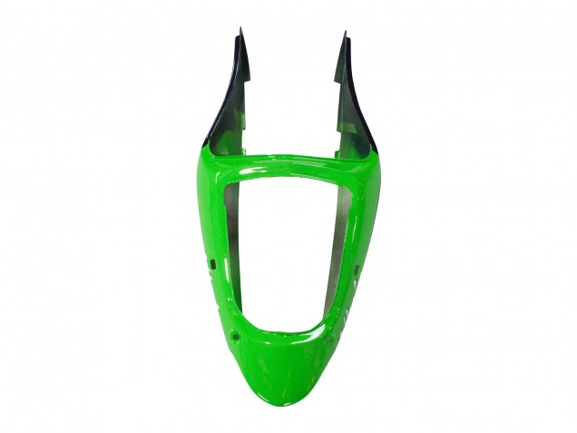 1998-1999 Kawasaki ZX6R Motorcycle Fairings - Green White Dark Blue Silver