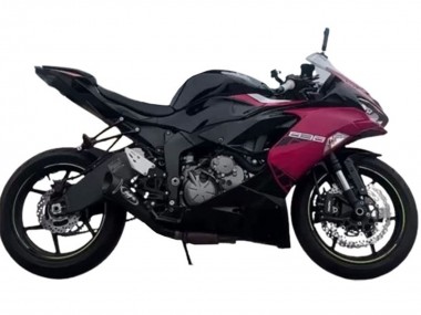 Wholesale 2019-2022 Kawasaki ZX6R Motorcycle Fairings - Glossy Black Pink Ninja