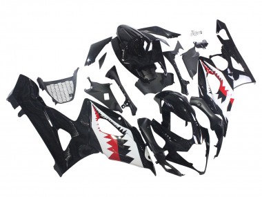 Wholesale 2005-2006 Suzuki GSXR 1000 Motorcycle Fairings - Glossy Black Red White Shark