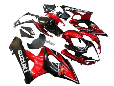 Wholesale 2005-2006 Suzuki GSXR 1000 Motorcycle Fairings - Red Glossy Black