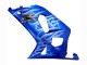 2001-2003 Suzuki GSXR 600 / GSXR 750 Motorcycle Fairings - Blue with White Flame