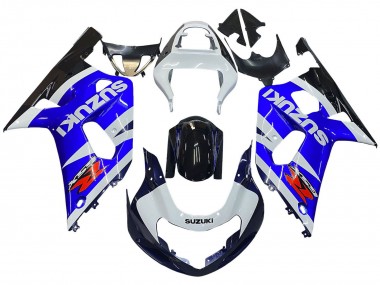Wholesale 2001-2003 Suzuki GSXR 600 / GSXR 750 Motorcycle Fairings - Blue White Glossy Black Red