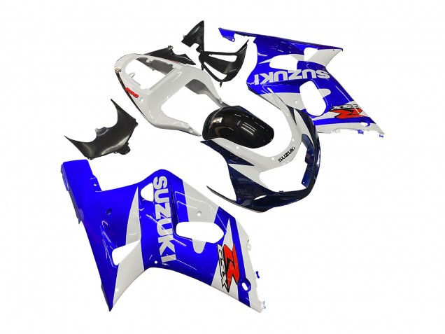 2001-2003 Suzuki GSXR 600 / GSXR 750 Motorcycle Fairing - White Blue Glossy Black Red