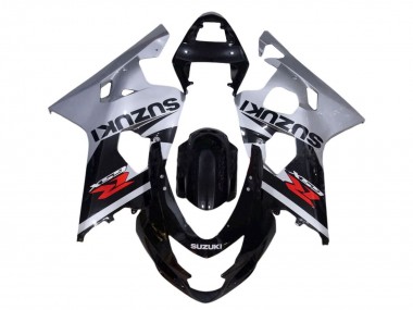 Wholesale 2001-2003 Suzuki GSXR 600 / GSXR 750 Motorcycle Fairings - Silver Glossy Black Red