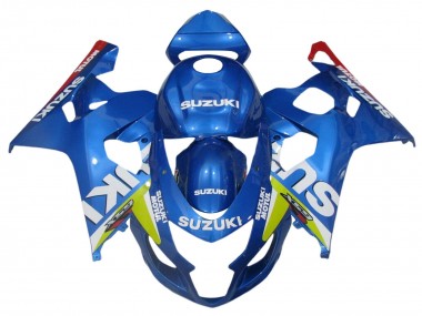 Wholesale 2004-2005 Suzuki GSXR 600 / GSXR 750 Motorcycle Fairings - Blue Green Red Motul