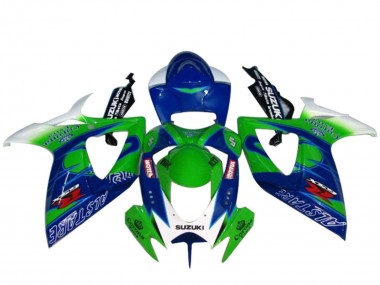 Wholesale 2004-2005 Suzuki GSXR 600 / GSXR 750 Motorcycle Fairings - White Blue Green