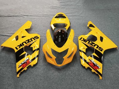 Wholesale 2004-2005 Suzuki GSXR 600 / GSXR 750 Motorcycle Fairings - Yellow Black