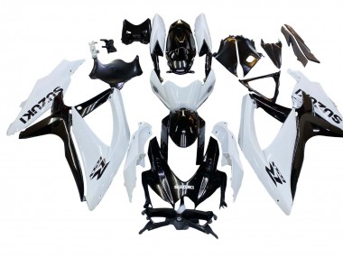 Wholesale 2008-2010 Suzuki GSXR 600 / GSXR 750 Motorcycle Fairing - White Black