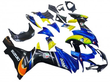 Wholesale 2011-2024 Suzuki GSXR 600 / GSXR 750 Motorcycle Fairings - Blue Yellow