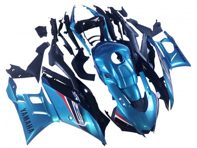 2022-2024 Yamaha YZF R3/R25 Motorcycle Fairing - Blue White Red Black