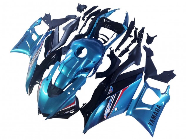 2022-2024 Yamaha YZF R3/R25 Motorcycle Fairing - Blue White Red Black