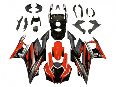 Wholesale 2022-2024 Yamaha YZF R3/R25 Motorcycle Fairings - Red Grey Black ENEOS