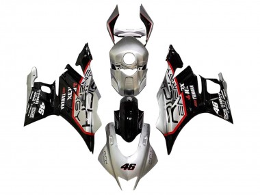 Wholesale 2022-2024 Yamaha YZF R3/R25 Motorcycle Fairings - Silver Red Black 46