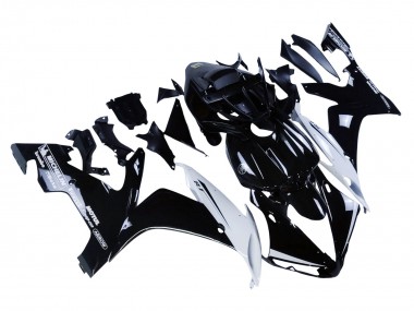 Wholesale 2004-2006 Yamaha YZF 1000 R1 Motorcycle Fairings - Glossy Black White Motul