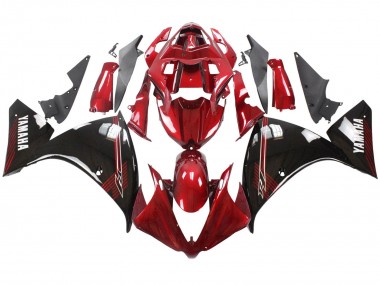 Wholesale 2012-2014 Yamaha YZF 1000 R1 Motorcycle Fairings - Red Glossy Black