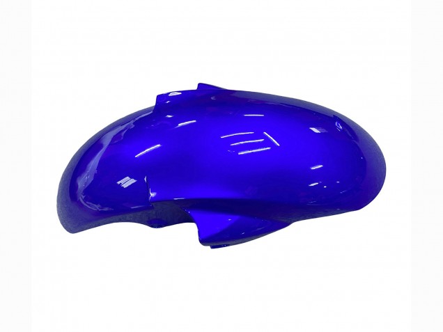 2003-2004 Yamaha YZF R6 Motorcycle Fairings - Blue Glossy Black