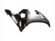 2003-2004 Yamaha YZF R6 Motorcycle Fairings - Glossy Black Matte Black White Decals