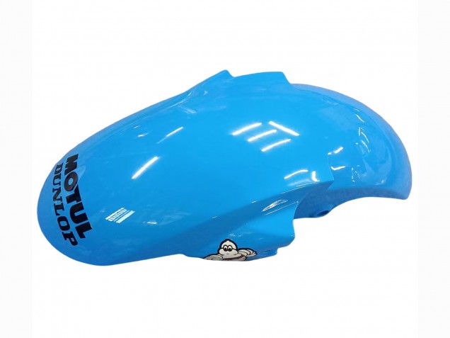 2003-2004 Yamaha YZF R6 Motorcycle Fairings - White Blue Green Red Kastinee Dunlop Motul