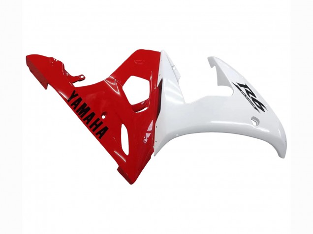 2003-2004 Yamaha YZF R6 Motorcycle Fairings - White Red