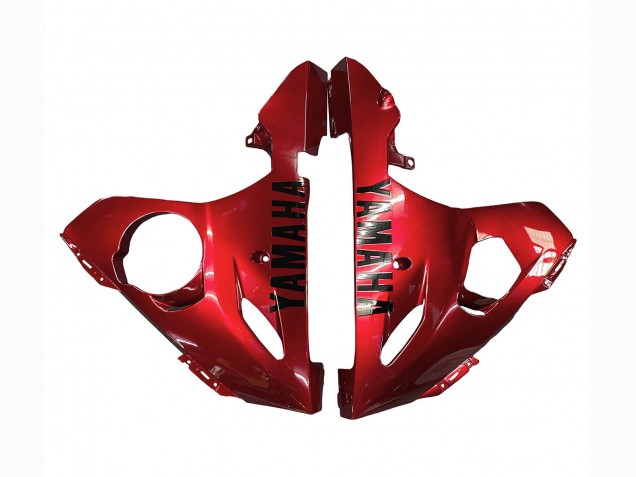 2003-2004 Yamaha YZF R6 Motorcycle Fairing Kits - Red Matte Black