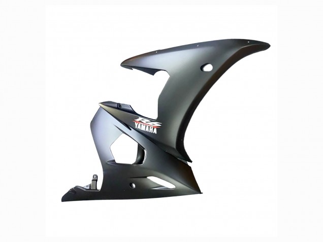 2003-2004 Yamaha YZF R6 Motorcycle Fairings - Blue Matte Black