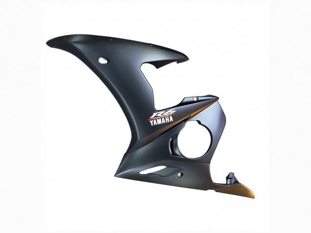 2003-2004 Yamaha YZF R6 Motorcycle Fairings - Blue Matte Black