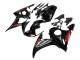 2003-2004 Yamaha YZF R6 Motorcycle Fairings - Glossy Black Red