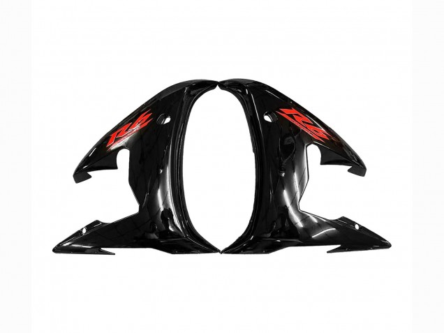 2003-2004 Yamaha YZF R6 Motorcycle Fairings - Glossy Black Red