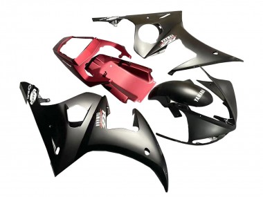 Wholesale 2006-2009 Yamaha YZF R6S Motorcycle Fairing - Red Matte Black
