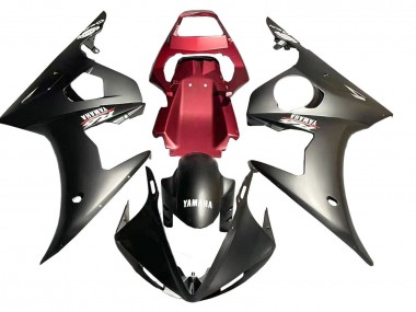 Wholesale 2006-2009 Yamaha YZF R6S Motorcycle Fairing - Red Matte Black