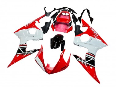Wholesale 2006-2009 Yamaha YZF R6S Motorcycle Fairings - Red White Black