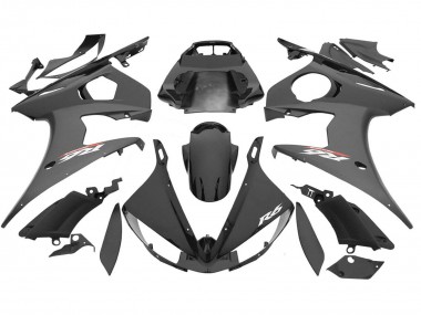 Wholesale 2006-2009 Yamaha YZF R6S Motorcycle Fairings - Glossy Black Matte Black