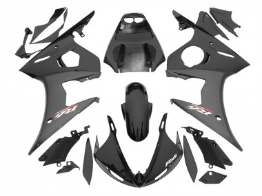 Wholesale 2006-2009 Yamaha YZF R6S Motorcycle Fairings - Glossy Black Matte Black