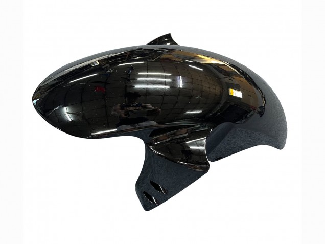 2006-2009 Yamaha YZF R6S Motorcycle Fairings - Glossy Black Matte Black Gold Chameleon