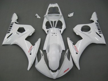 Wholesale 2006-2009 Yamaha YZF R6S Motorcycle Fairings - White