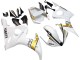 2003-2004 Yamaha YZF R6 Motorcycle Fairings - White Gold